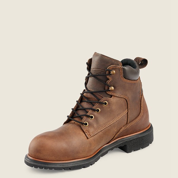 Botas de Trabajo Red Wing Hombre Marrom - Dynaforce® - 6-Inch Soft Toe - 206-STHIFQ